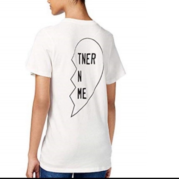 Prince Peter Collection Nordstrom 'Partner in Crime' graphic tee shirt Large - Picture 3 of 7